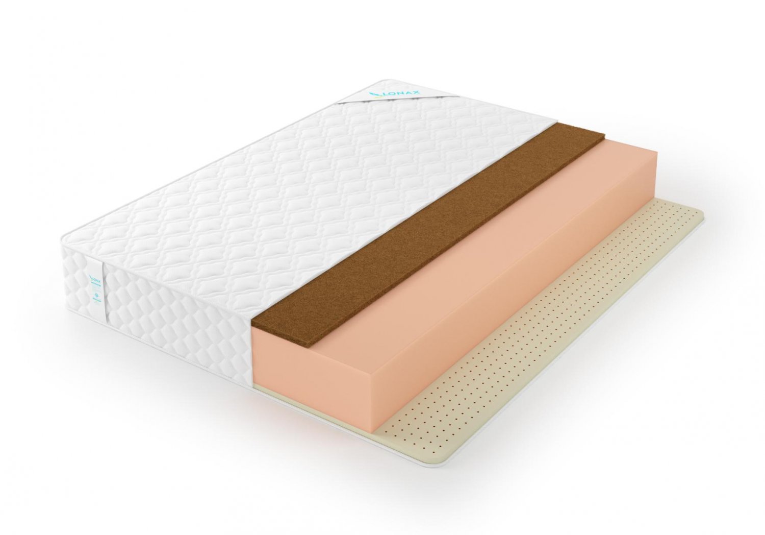 Матрас Lonax foam latex cocos 2 max Матрас Lonax foam latex cocos 2 max